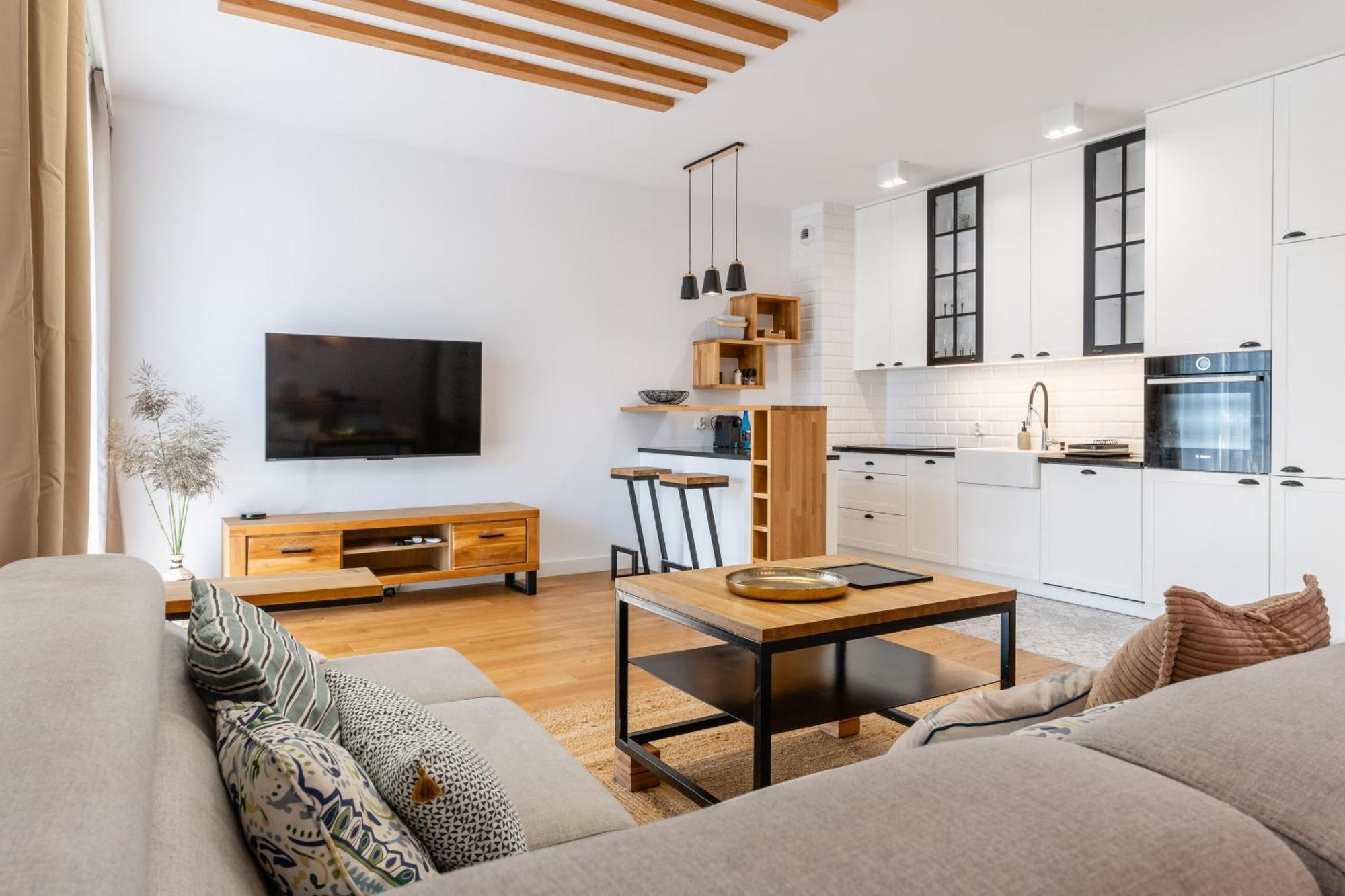 Marina Deluxe - Najwiekszy Na Marinie Garaz, Klima, 2 Balkony Apartment